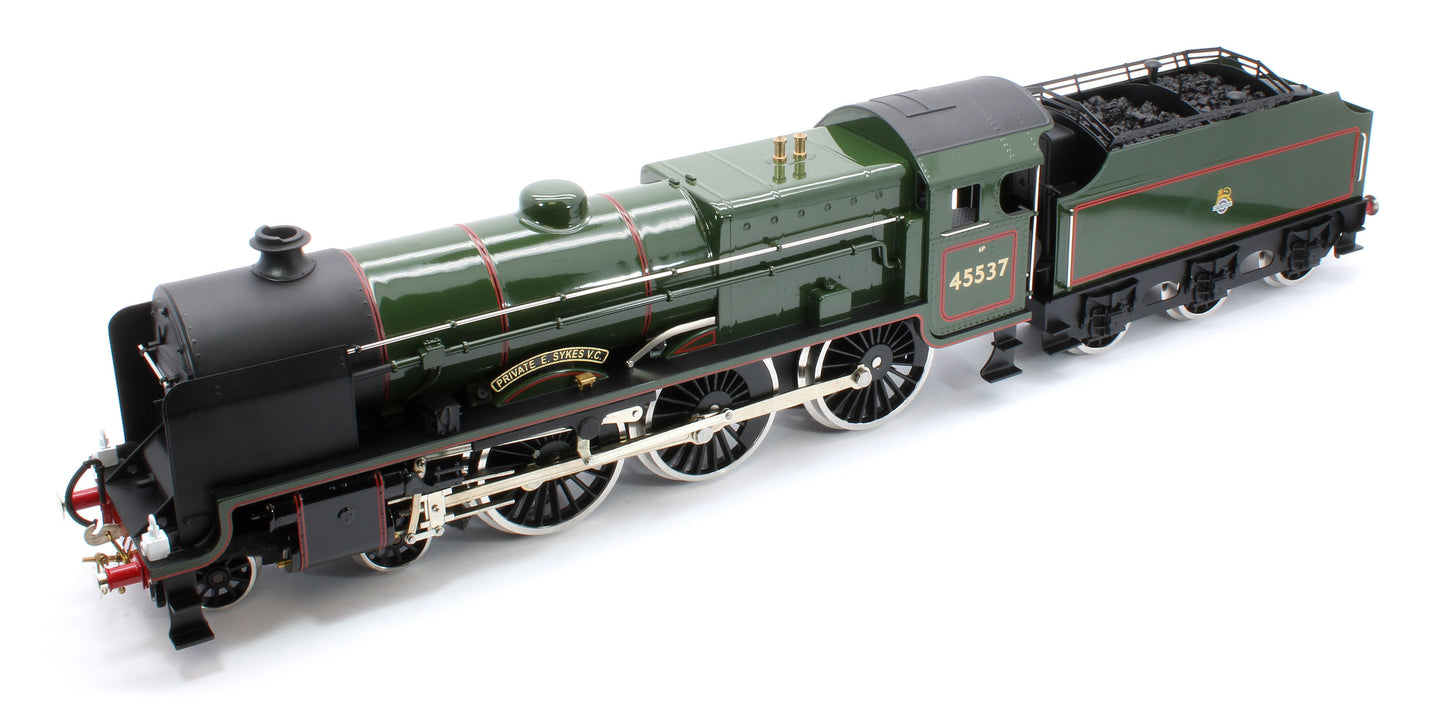 E/42-E1 Patriot Class "Private E Sykes" 4-6-0 BR Gloss Lined Green No. 45537 Steam Locomotive