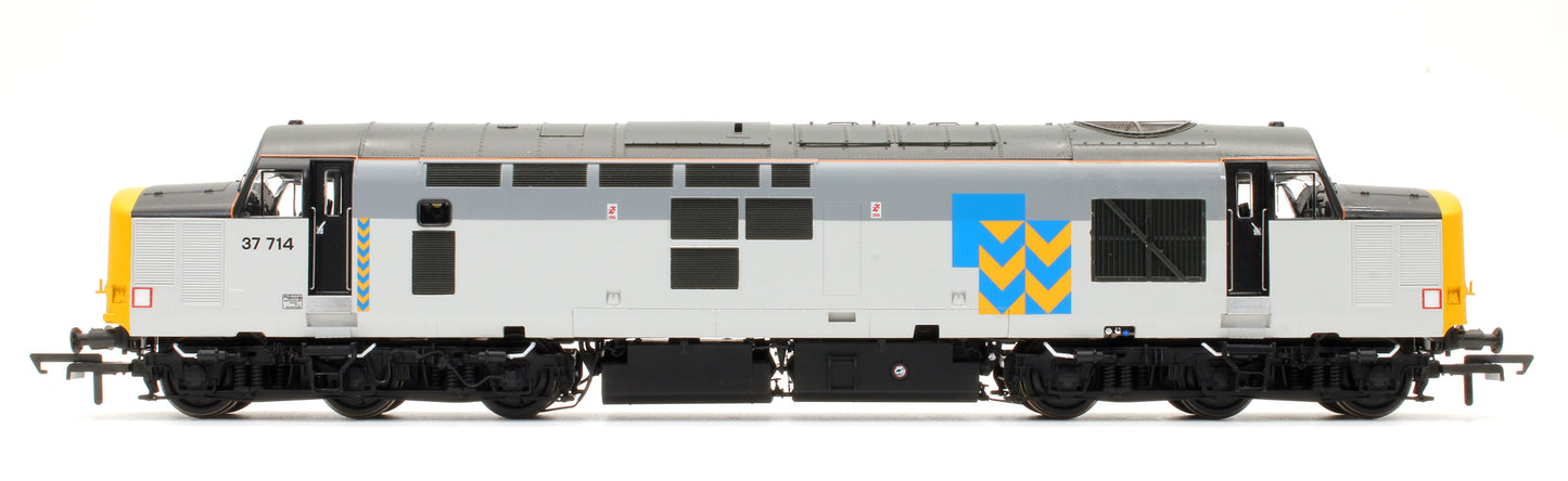 Pre-Owned Class 37714 Railfreight Metals Diesel Locomotive - DCC Sound - Limited Edition