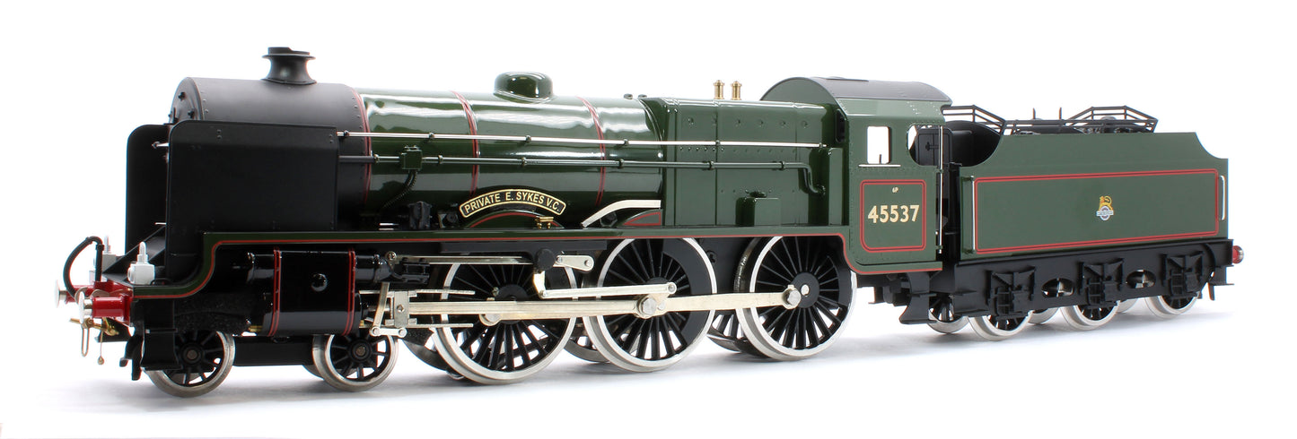 E/42-E1 Patriot Class "Private E Sykes" 4-6-0 BR Gloss Lined Green No. 45537 Steam Locomotive
