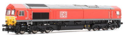 2D-066-001 Class 66 66001 DB Red Diesel Locomotive