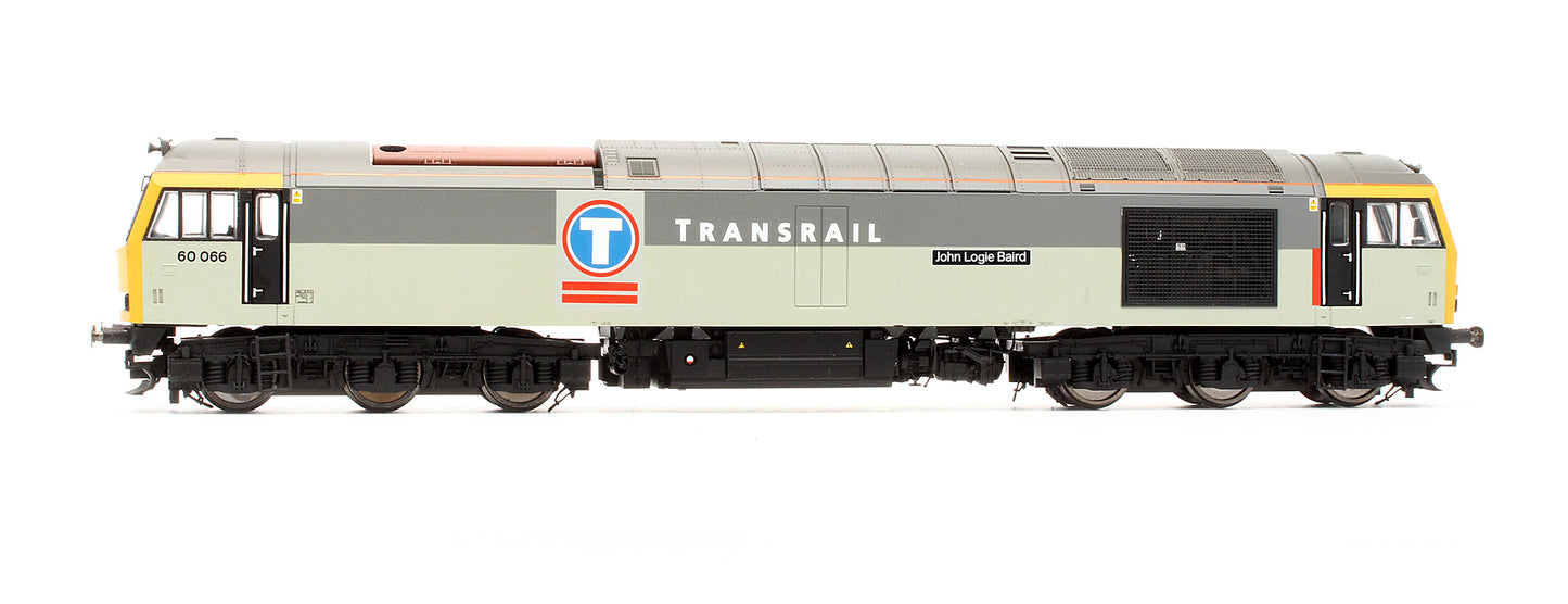 Pre-Owned Transrail Coal Sector Class 60066 'John Logie Baird' Diesel Locomotive - DCC Sound Fitted