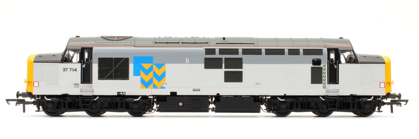 Pre-Owned Class 37714 Railfreight Metals Diesel Locomotive - DCC Sound - Limited Edition