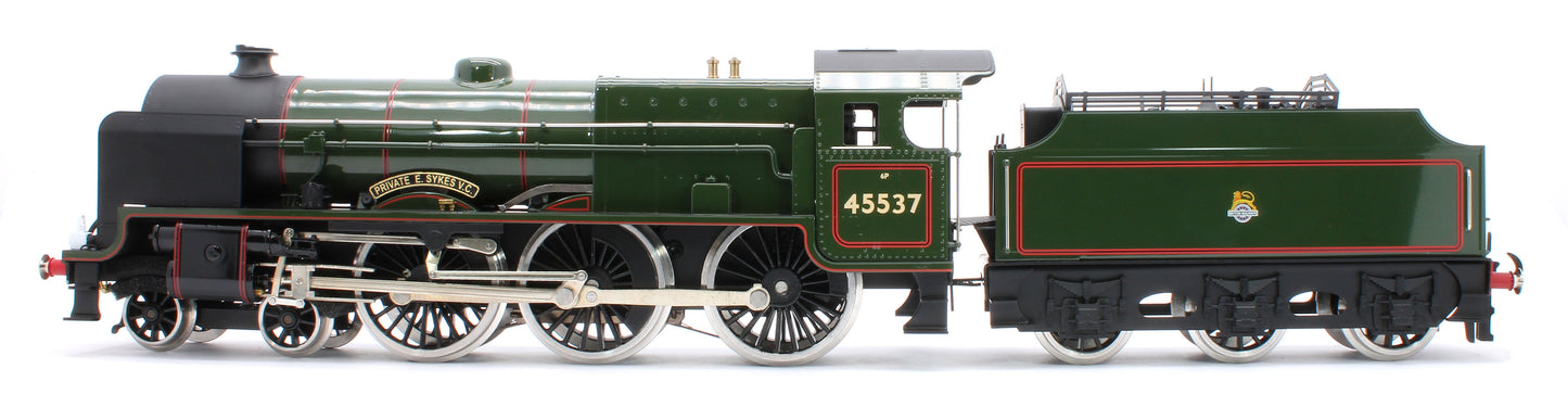 E/42-E1 Patriot Class "Private E Sykes" 4-6-0 BR Gloss Lined Green No. 45537 Steam Locomotive