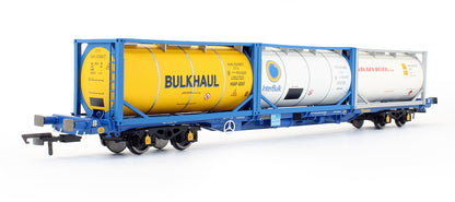 Pre-Owned R60045 KFA Touax Container Wagon (3x Tanktainers) 'TIPH 93407'