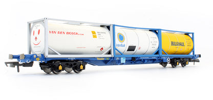 Pre-Owned R60045 KFA Touax Container Wagon (3x Tanktainers) 'TIPH 93407'