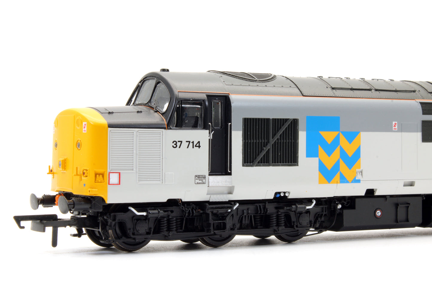 Pre-Owned Class 37714 Railfreight Metals Diesel Locomotive - DCC Sound - Limited Edition