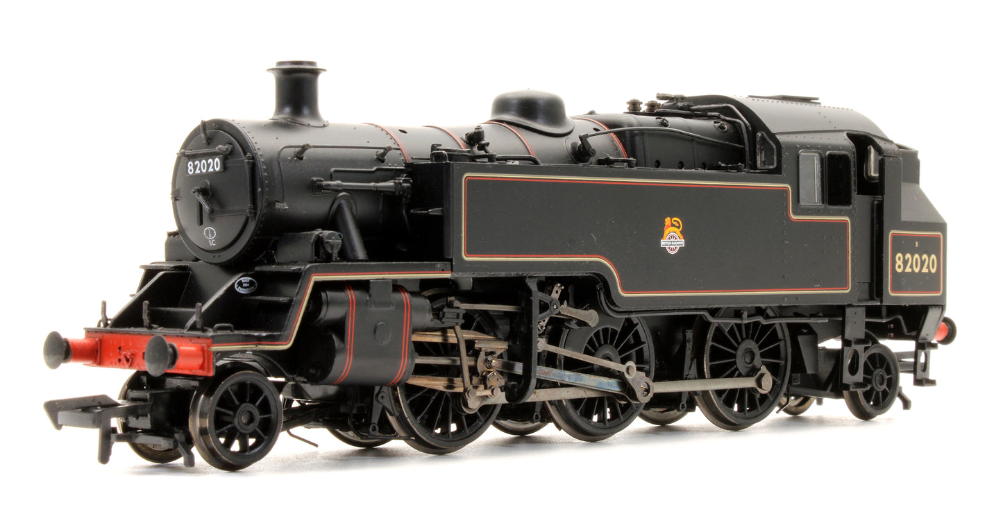 Pre-Owned Class 3MT 82020 BR Lined Black Early Emblem Steam Locomotive