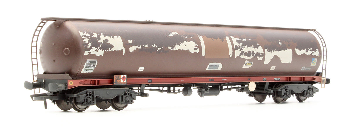 Pre-Owned Set Of 3 - 102T TEA Bogie Tank Wagon (Weathered edition)