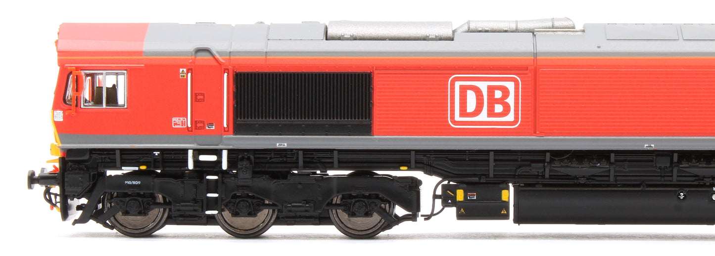 2D-066-001 Class 66 66001 DB Red Diesel Locomotive