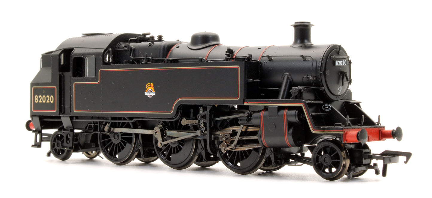 Pre-Owned 31-975A Class 3MT 82020 BR Lined Black Early Emblem Steam Locomotive - DCC Sound