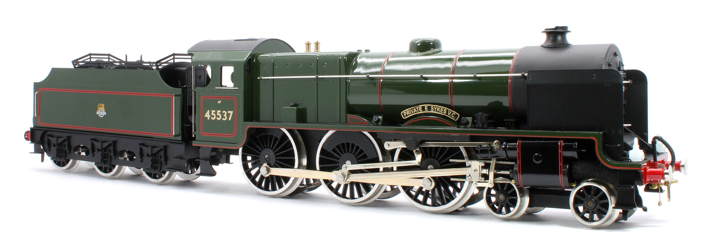 E/42-E1 Patriot Class "Private E Sykes" 4-6-0 BR Gloss Lined Green No. 45537 Steam Locomotive