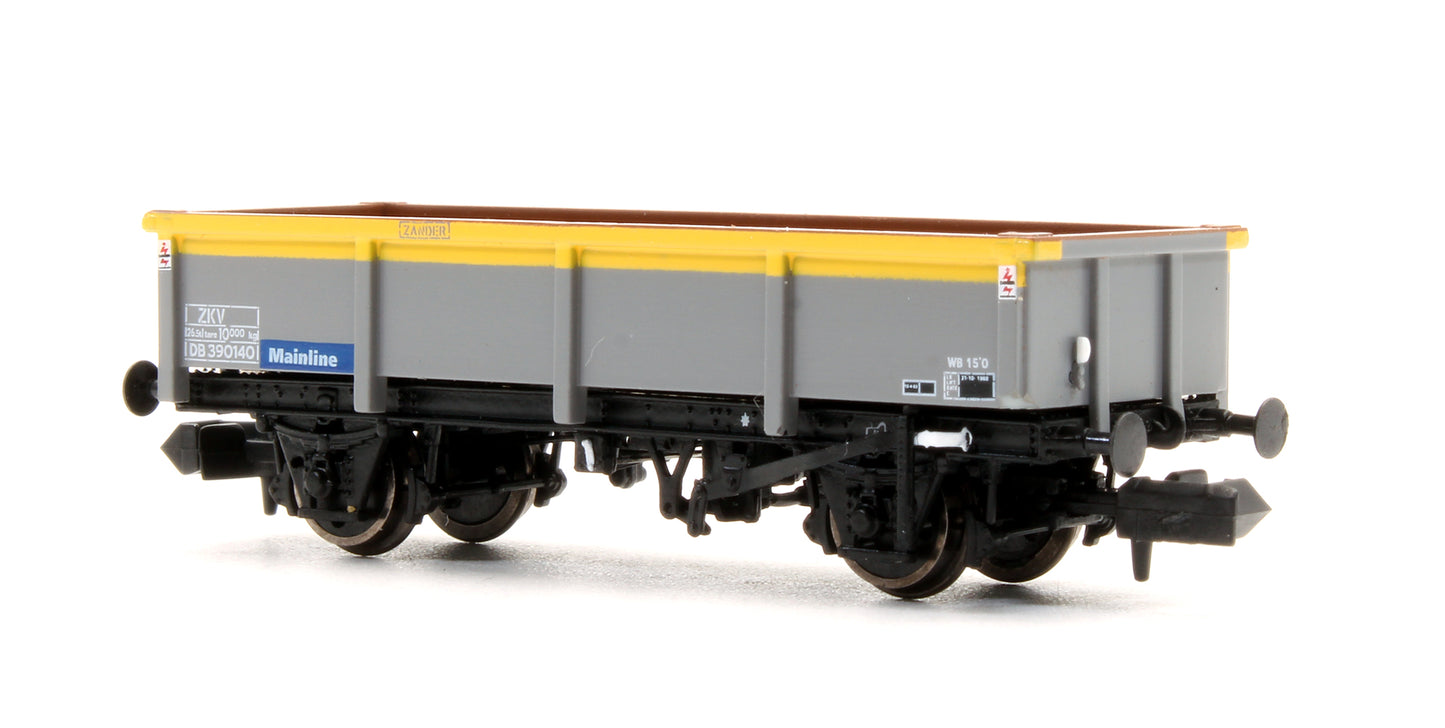 Pre-Owned ZKV Zander Civil Engineers "Dutch" Grey/Yellow with Mainline branding, #DB390140 - Single Wagon