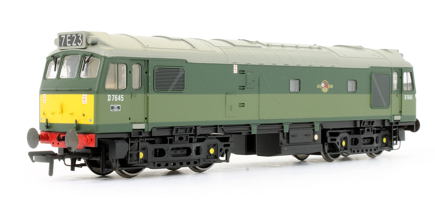 Pre-Owned 32-400 Class 25/3 'D7645' BR Two Tone Green Diesel Locomotive