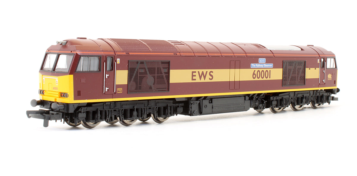 Pre-Owned EWS Class 60001 'The Railway Observer' Diesel Locomotive
