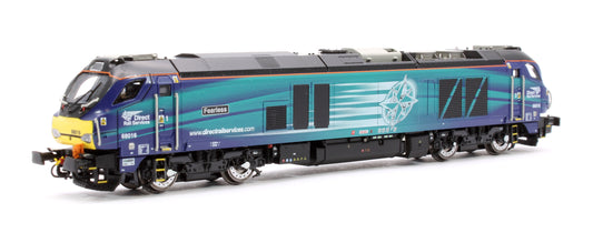 Class 68 Fearless 68016 DRS Compass Diesel Locomotive - DCC Sound