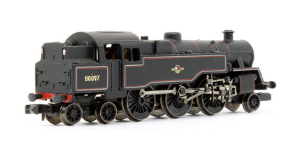 Pre-Owned 4MT Tank '80097' BR Lined Black Late Crest Steam Locomotive