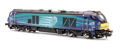 Class 68 Fearless 68016 DRS Compass Diesel Locomotive - DCC Sound