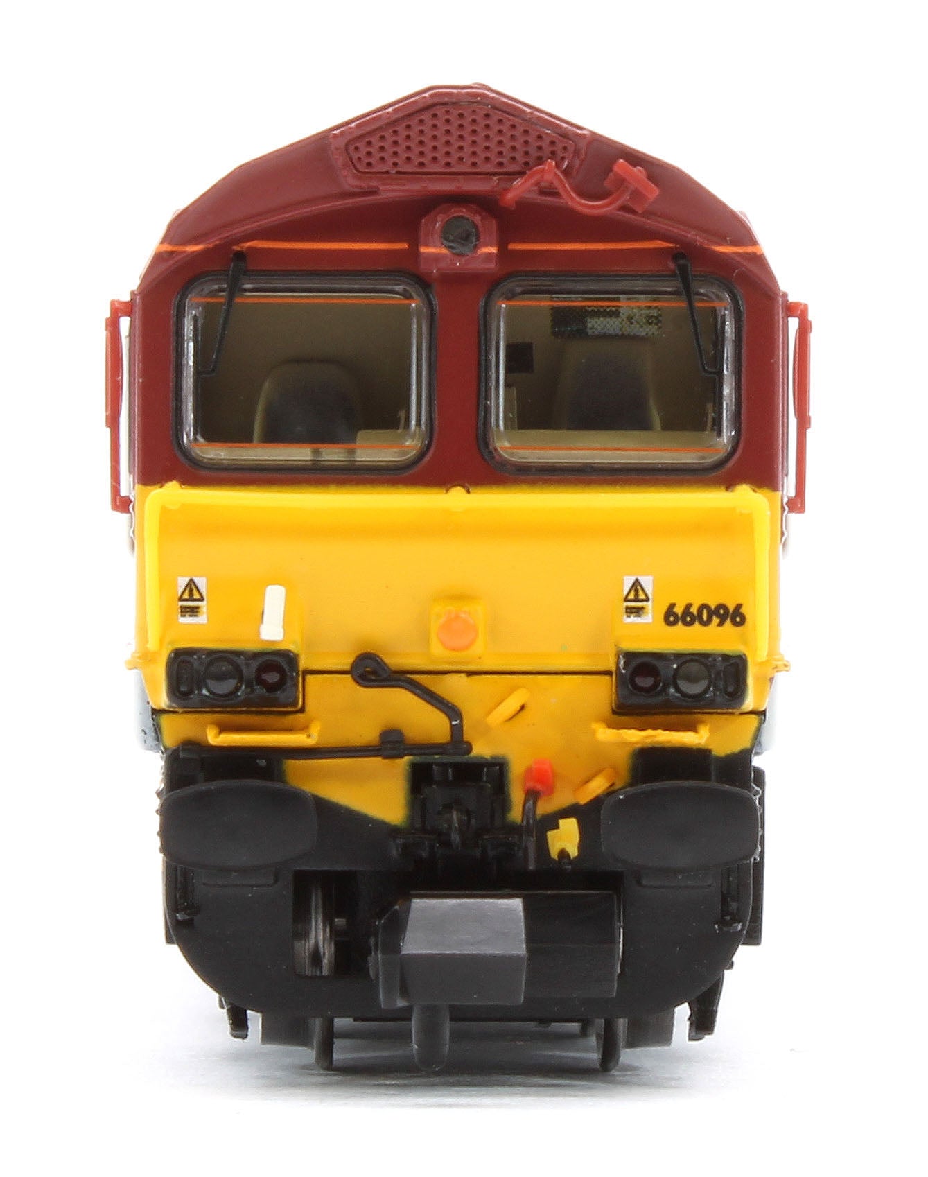 2D-066-002 Class 66 66096 EWS Red / Gold Diesel Locomotive