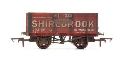 Pre-Owned 'Shirebrook Colliery' 7 Plank Mineral Wagon No.1225 - Custom Weathered