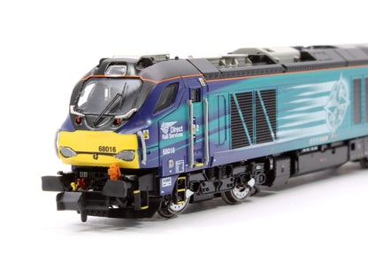 Class 68 Fearless 68016 DRS Compass Diesel Locomotive