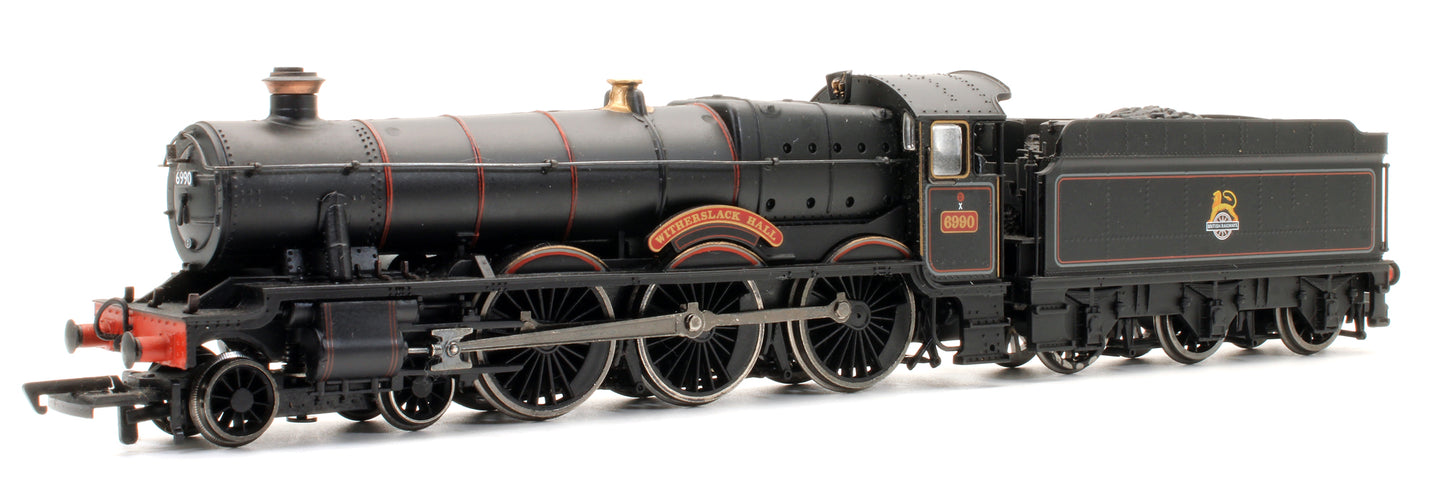 Pre-Owned Class 6959 Modified Hall 6990 'Witherslack Hall' BR Black Steam Locomotive