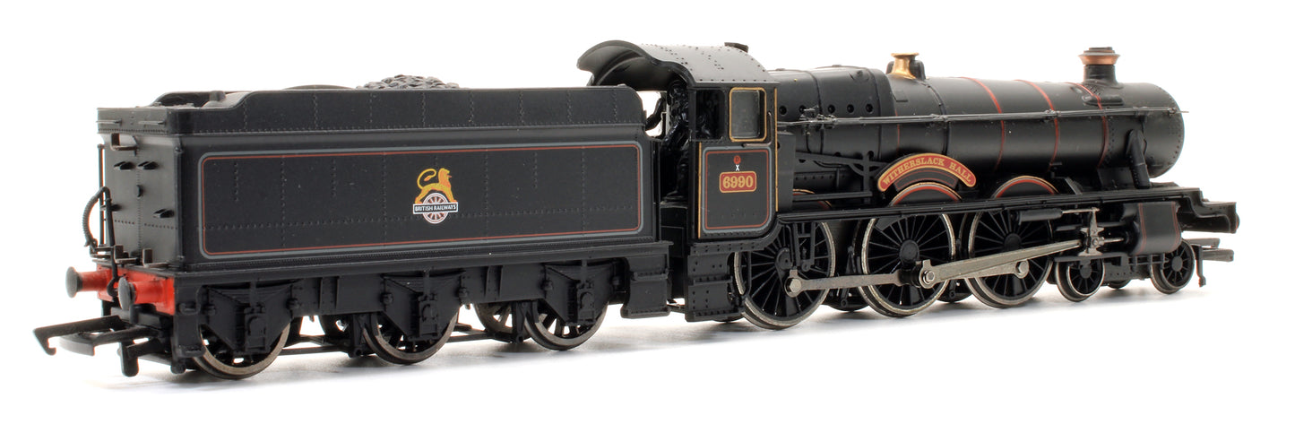 Pre-Owned Class 6959 Modified Hall 6990 'Witherslack Hall' BR Black Steam Locomotive