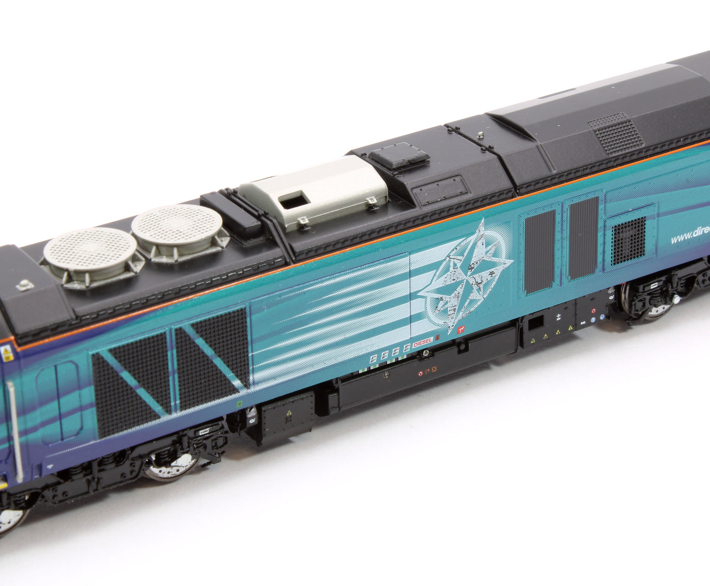 Class 68 Fearless 68016 DRS Compass Diesel Locomotive