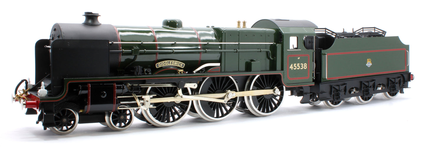 E/42-E1 Patriot Class "Giggleswick" 4-6-0 BR Gloss Lined Green No. 45538 Steam Locomotive