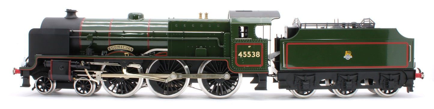 E/42-E1 Patriot Class "Giggleswick" 4-6-0 BR Gloss Lined Green No. 45538 Steam Locomotive