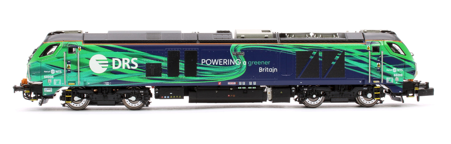 Class 68 Pride of the North 68006 New DRS/NTS Green Diesel Locomotive - DCC Sound