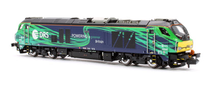 Class 68 Pride of the North 68006 New DRS/NTS Green Diesel Locomotive - DCC Fitted