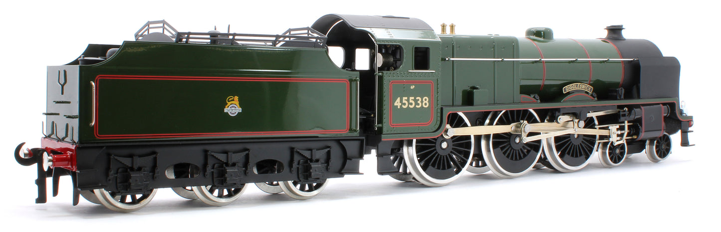 E/42-E1 Patriot Class "Giggleswick" 4-6-0 BR Gloss Lined Green No. 45538 Steam Locomotive