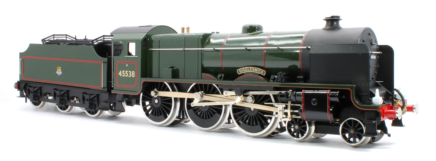 E/42-E1 Patriot Class "Giggleswick" 4-6-0 BR Gloss Lined Green No. 45538 Steam Locomotive