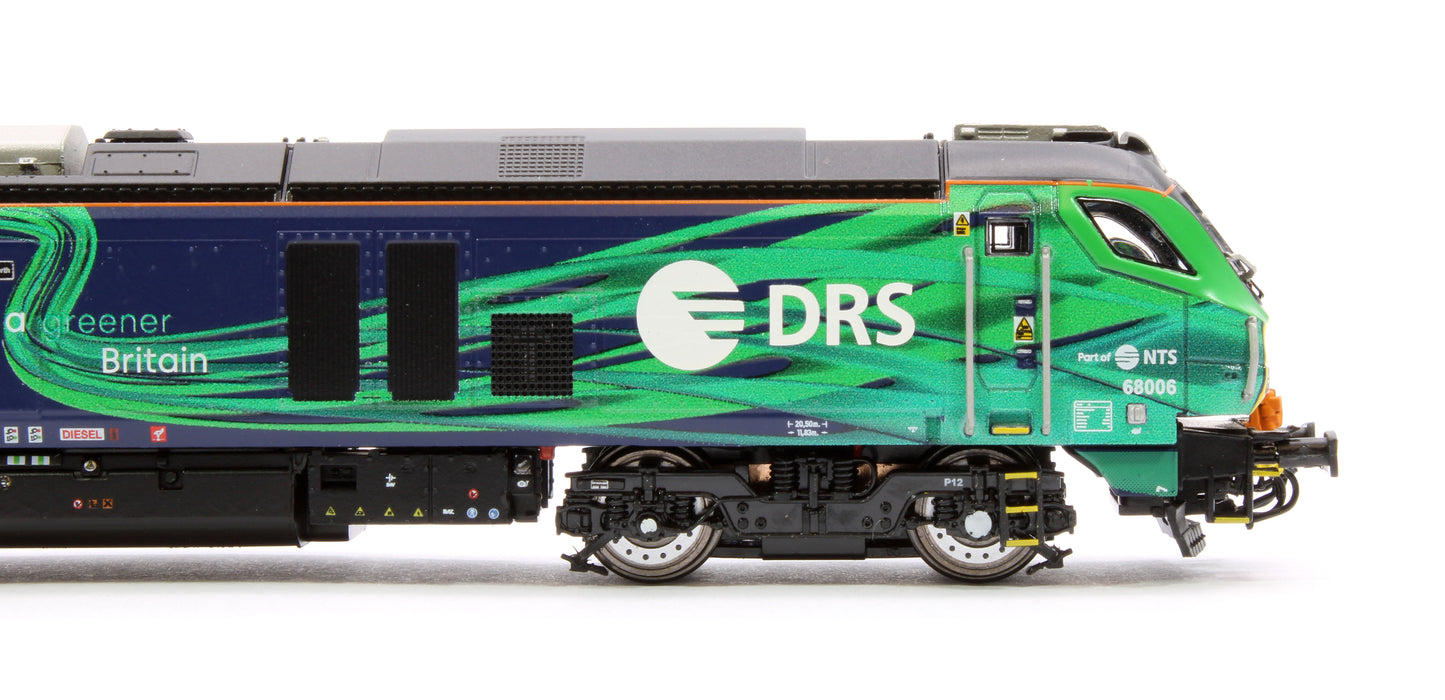 Class 68 Pride of the North 68006 New DRS/NTS Green Diesel Locomotive