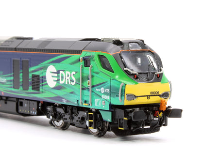 Class 68 Pride of the North 68006 New DRS/NTS Green Diesel Locomotive - DCC Sound