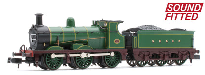 372-775ASF SE&CR C Class 4 SE&CR Lined Green (Simplified) Steam Locomotive - DCC Sound