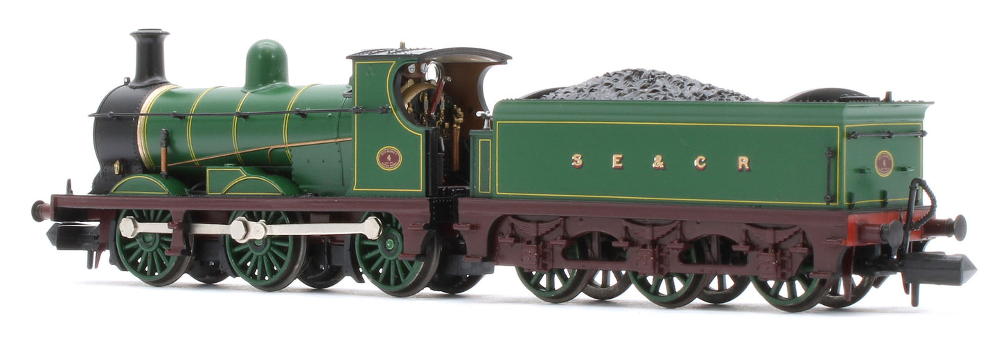 372-775ASF SE&CR C Class 4 SE&CR Lined Green (Simplified) Steam Locomotive - DCC Sound