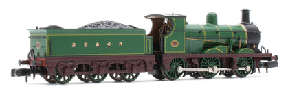 372-775ASF SE&CR C Class 4 SE&CR Lined Green (Simplified) Steam Locomotive - DCC Sound