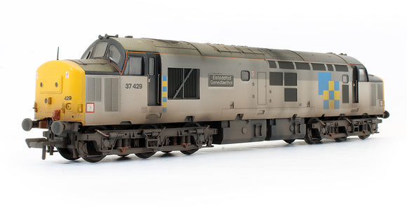 Pre-Owned Class 37 429 Construction Sector 'Eisteddfod Genedlaethol' Diesel Locomotive (Weathered Edition)