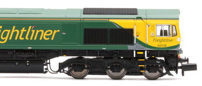 2D-066-004D Class 66 66528 "Madge Elliott MBE - Borders Railway Opening 2015" Freightliner Powerhaul Diesel Locomotive - DCC Fitted