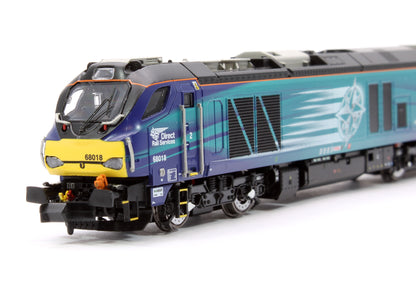 Class 68 Vigilant 68018 DRS Compass Diesel Locomotive