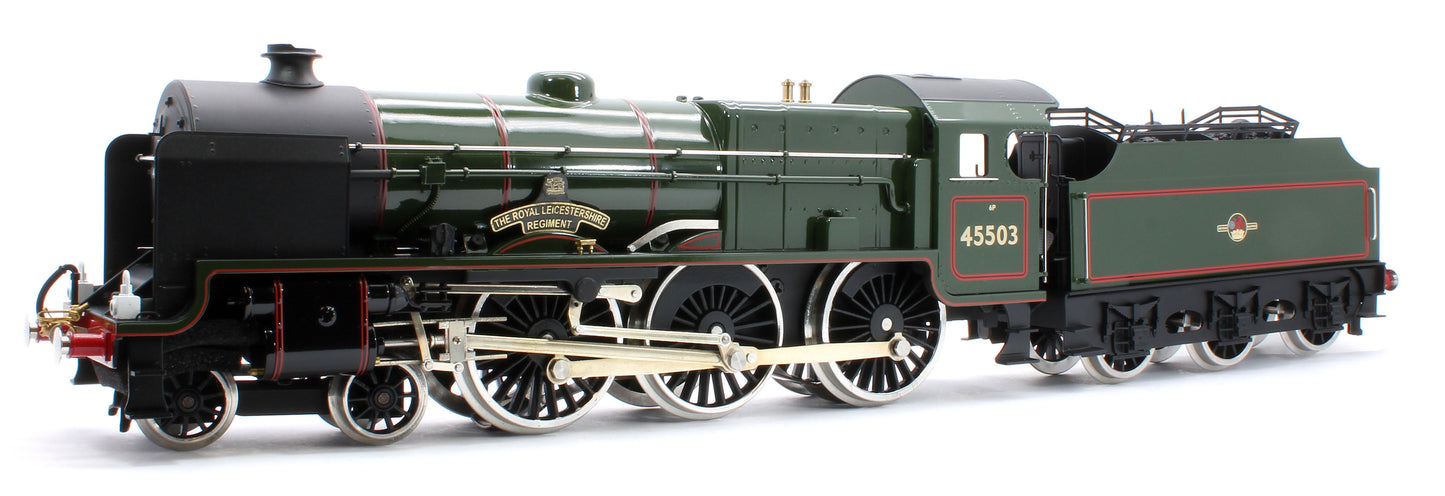 E/42-G Patriot Class "The Royal Leicestershire Reg" 4-6-0 BR Gloss Lined Green No. 45503 Steam Locomotive