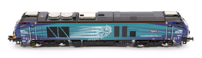 Class 68 Vigilant 68018 DRS Compass Diesel Locomotive - DCC Sound