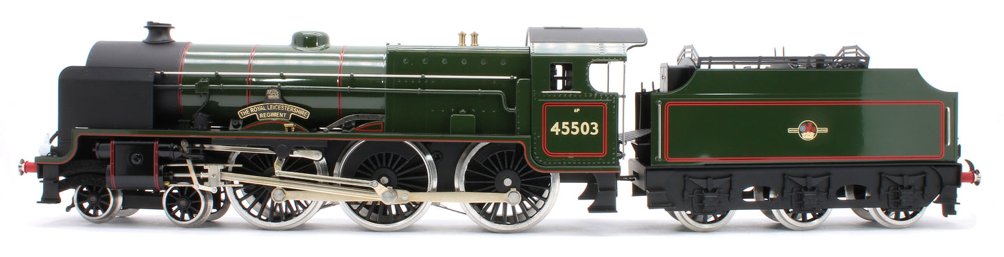 E/42-G Patriot Class "The Royal Leicestershire Reg" 4-6-0 BR Gloss Lined Green No. 45503 Steam Locomotive