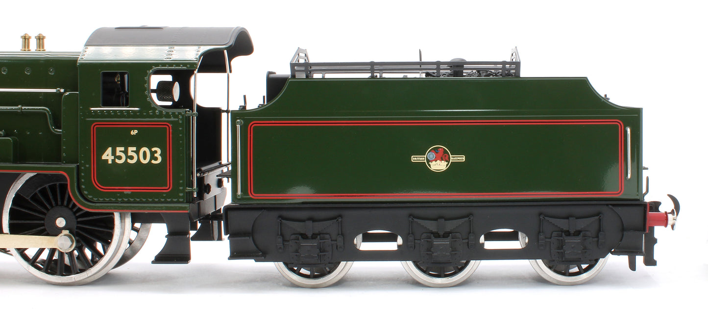 E/42-G Patriot Class "The Royal Leicestershire Reg" 4-6-0 BR Gloss Lined Green No. 45503 Steam Locomotive
