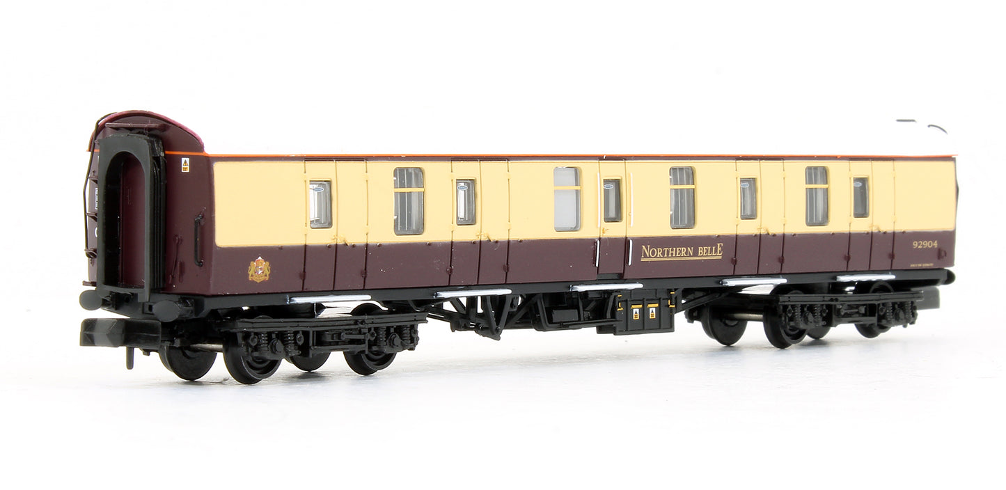 Pre-Owned BR MK1 BG Brake Gangwayed Northern Belle Maroon & Cream (Exclusive Edition)
