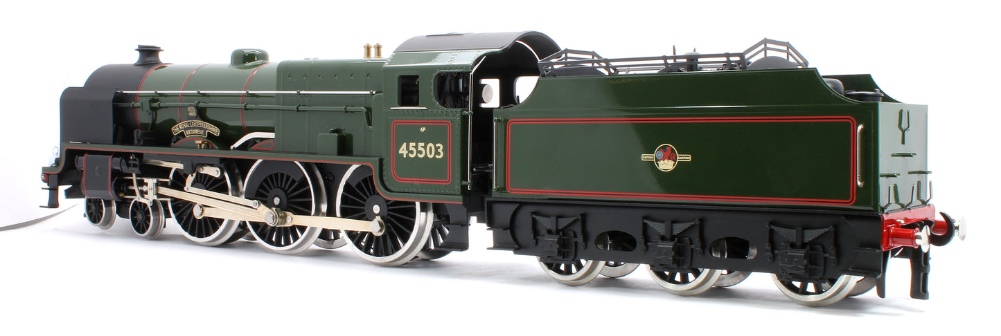 E/42-G Patriot Class "The Royal Leicestershire Reg" 4-6-0 BR Gloss Lined Green No. 45503 Steam Locomotive