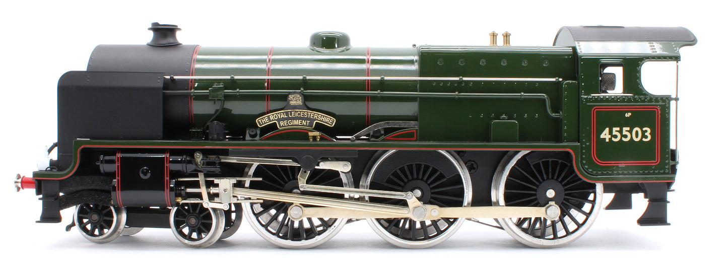 E/42-G Patriot Class "The Royal Leicestershire Reg" 4-6-0 BR Gloss Lined Green No. 45503 Steam Locomotive