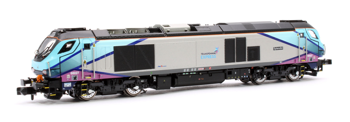 Class 68 Splendid 68027 Transpennine Express Diesel Locomotive