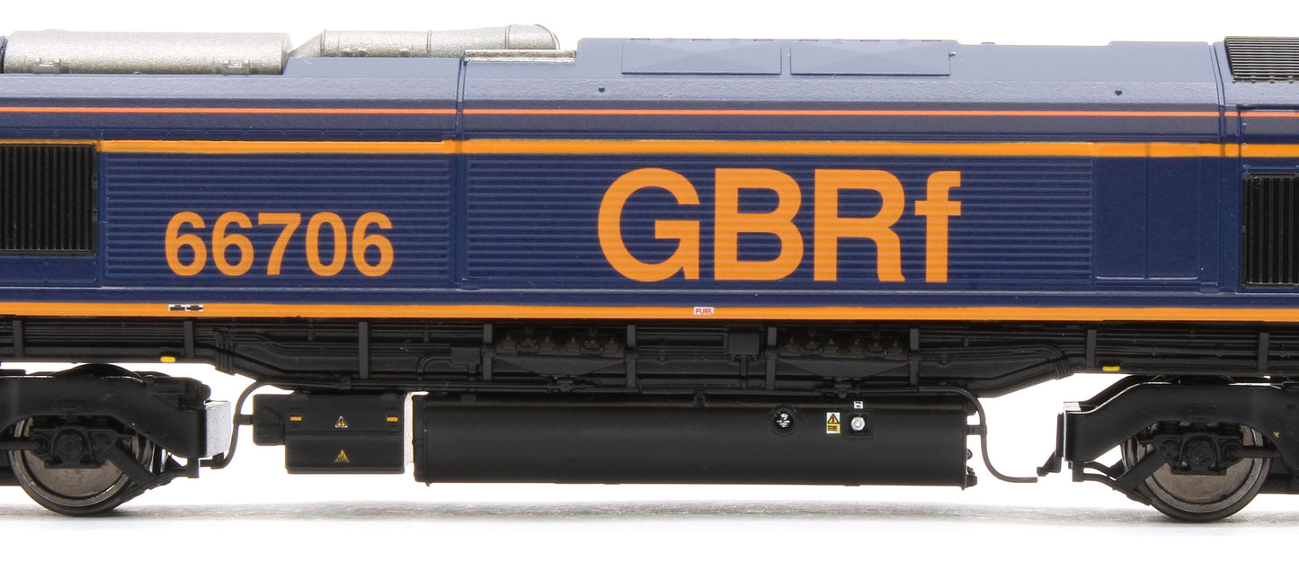 2D-066-005 Class 66 66706 GBRF "Nene Valley" Diesel Locomotive